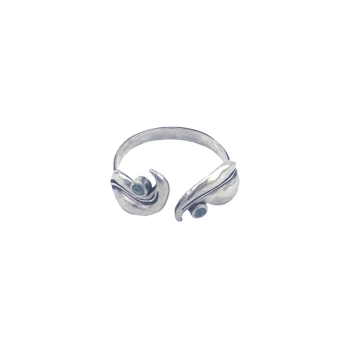 Pothos Ring with Jade