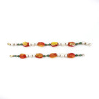 Tulip Pearl Bracelet with Aventurine and Gold Filled Beads